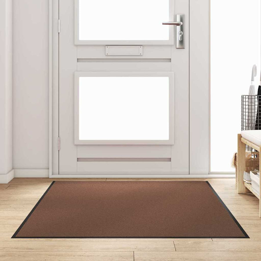 Deurmat Bruin en zwart 120 x 180 cm 100% Polyamide