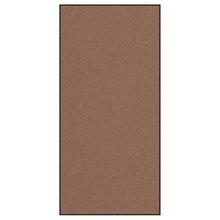 Deurmat Bruin en zwart 120 x 250 cm Polypropyleen en vinyl