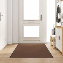 Deurmat Bruin en zwart 120 x 300 cm Polypropyleen en vinyl
