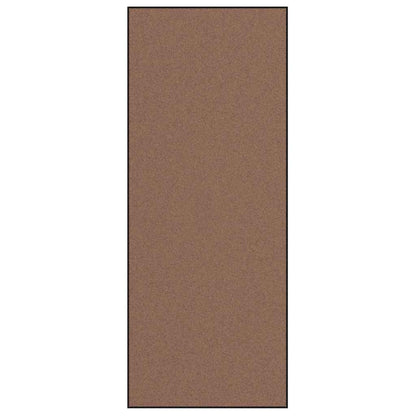 Deurmat Bruin en zwart 120 x 300 cm Polypropyleen en vinyl