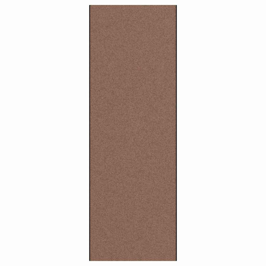 Deurmat Bruin en zwart 120 x 350 cm Polypropyleen en vinyl
