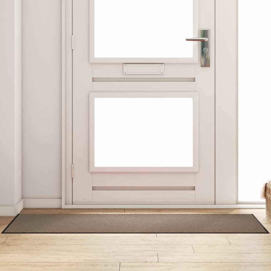 Deurmat En Zwart Polypropyleen En Vinyl 60 x 180 cm