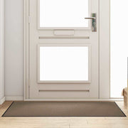 Deurmat 90x150 cm zwart polypropyleen vinyl