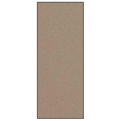 Deurmat Beige en zwart 120 x 300 cm Polypropyleen en vinyl