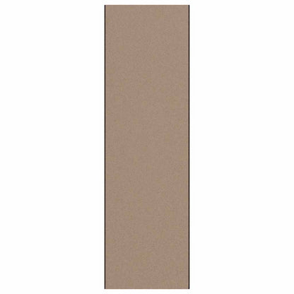 Deurmat Beige en zwart 120 x 400 cm Polypropyleen en vinyl
