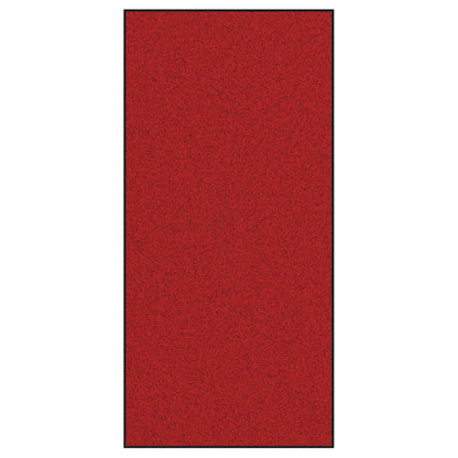 Deurmat Rood en Zwart 120 x 250 cm 100% Polyamide