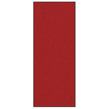 Deurmat Rood en Zwart 120 x 300 cm Polypropyleen en vinyl