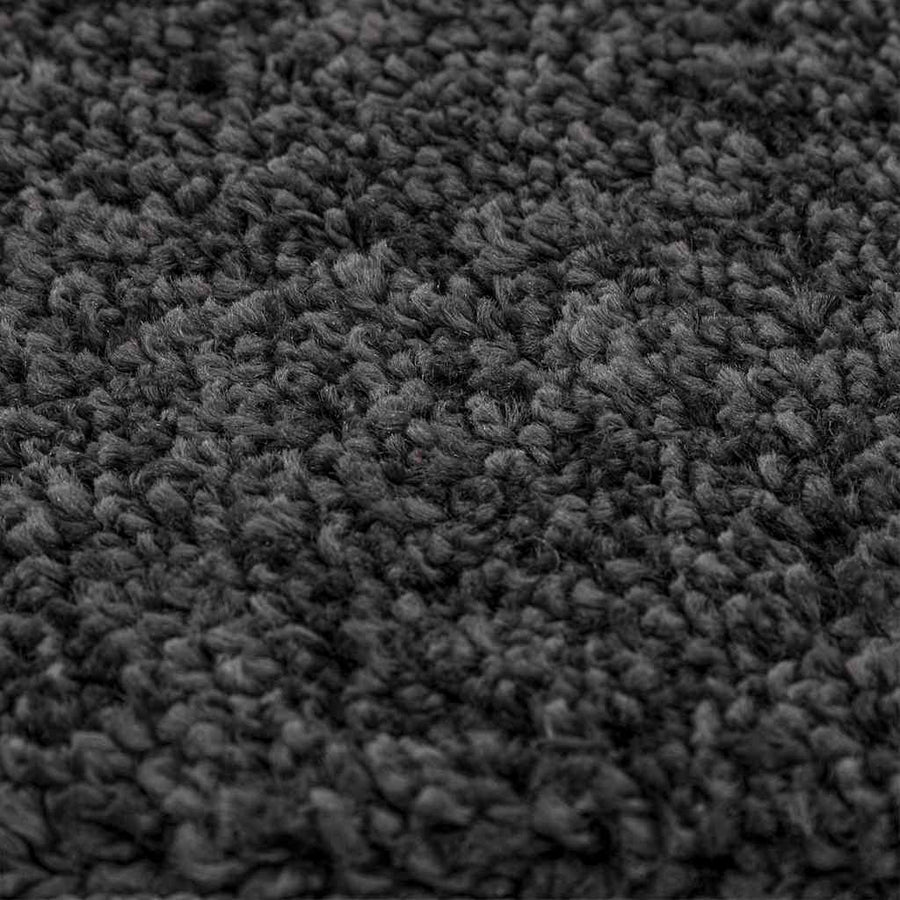 Antislip Shaggy Tapijt Donkergrijs 240 x 340 cm PP