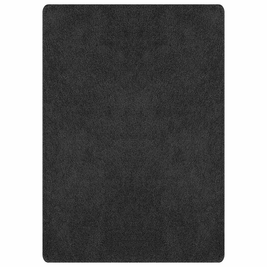 Antislip Shaggy Tapijt Donkergrijs 240 x 340 cm PP