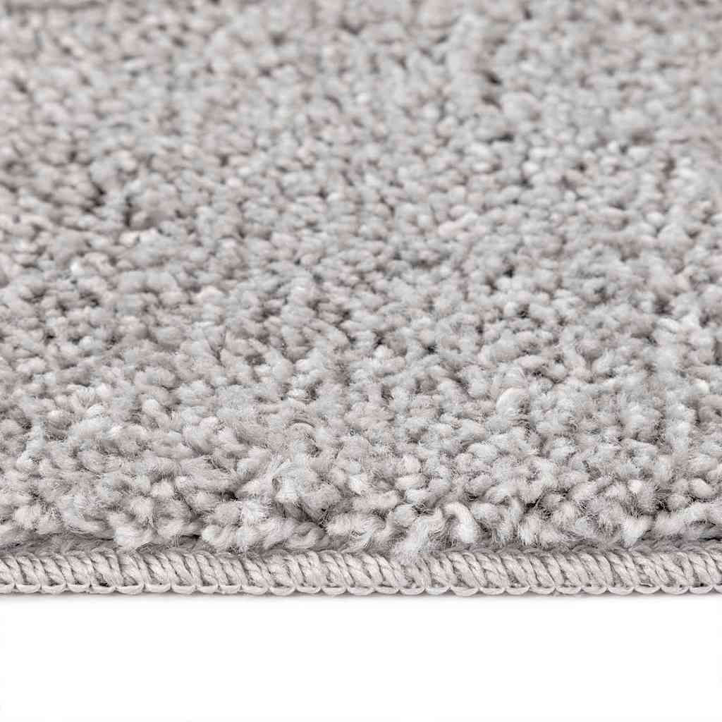 Antislip Shaggy Tapijt Grijs 120 x 120 cm PP