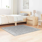 Vloerkleed grijs 120x120 cm