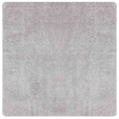 Antislip Shaggy Tapijt Grijs 120 x 120 cm PP