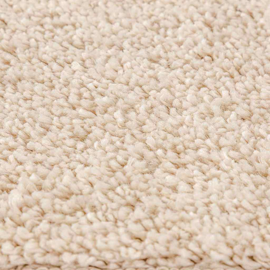 Antislip Shaggy Tapijt Crème 240 x 340 cm PP