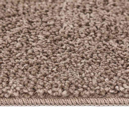 Antislip Shaggy Tapijt Bruin 160 x 160 cm PP