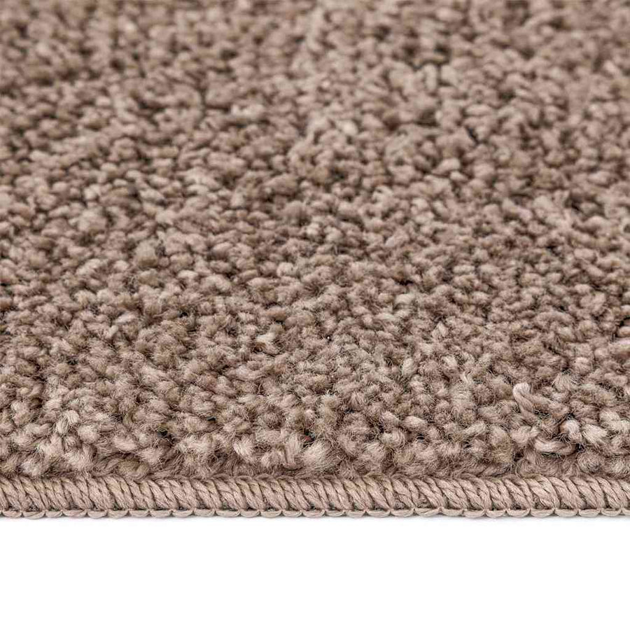 Antislip Shaggy Tapijt Bruin 160 x 160 cm PP