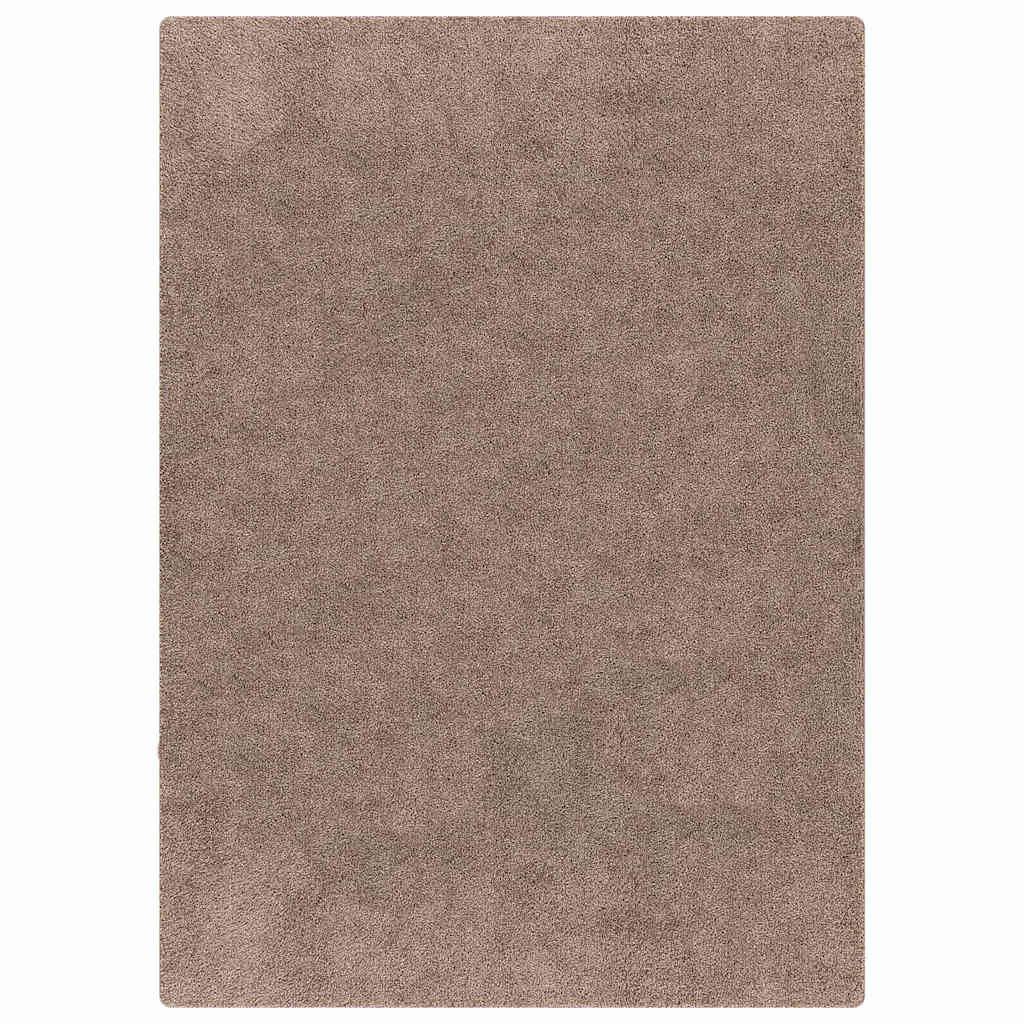 Antislip Shaggy Tapijt Bruin 200 x 290 cm PP
