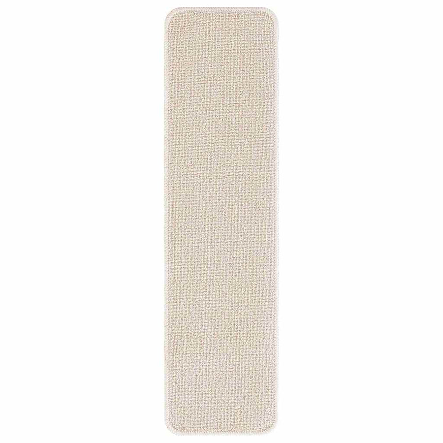 Antislip Trapmatten Rechthoekig 15 pcs Crème 75 x 20 cm PP