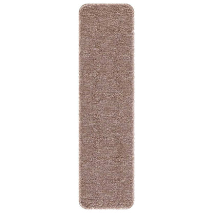 Antislip Trapmatten 15 pcs Lichtbruin 75 x 20 cm PP