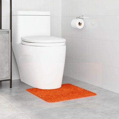 Antislip Badmat met Toilet Cut Oranje 50 x 50 cm PP