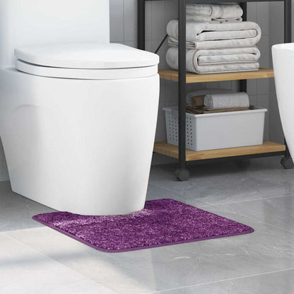 Antislip Badmat met Toilet Cut Paars 50 x 50 cm PP
