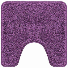 Antislip Badmat met Toilet Cut Paars 50 x 50 cm PP