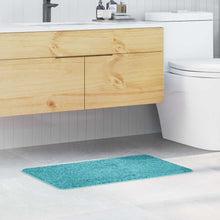 Antislip Badmat Turquoise 50 x 80 cm PP