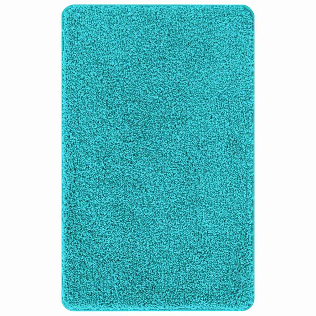 Antislip Badmat Turquoise 50 x 80 cm PP