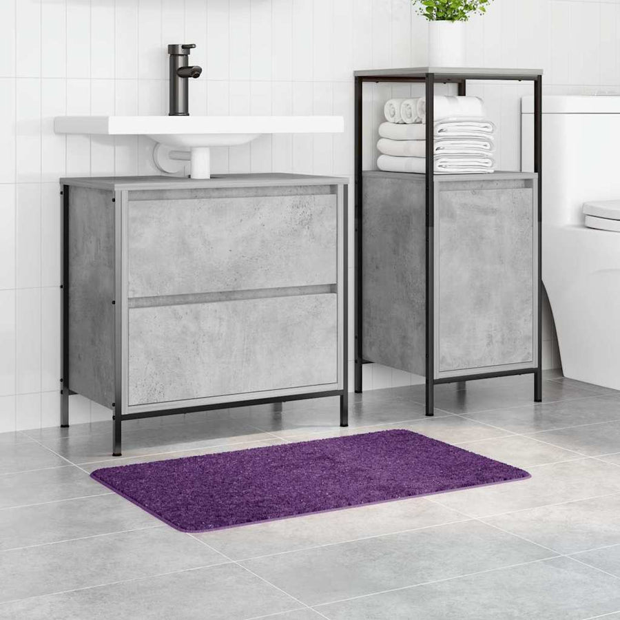 Antislip Badmat Paars 50 x 80 cm PP
