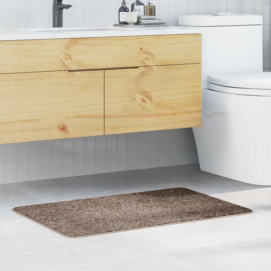 Antislip Badmat Bruin 60 x 90 cm PP