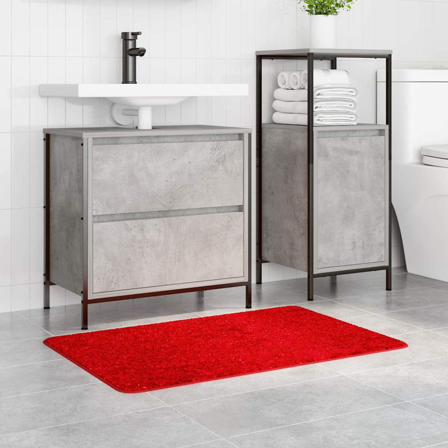 Antislip Badmat Rood 60 x 90 cm PP