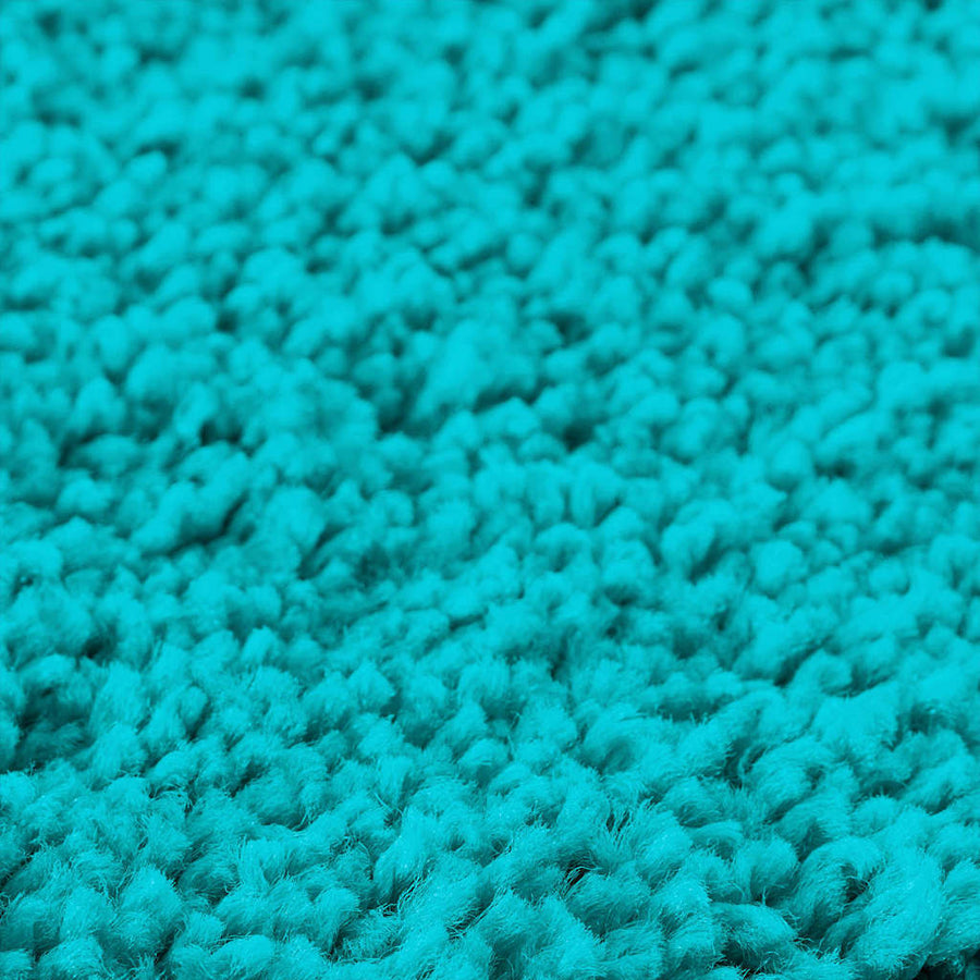 Antislip Badmat Turquoise 60 x 90 cm PP
