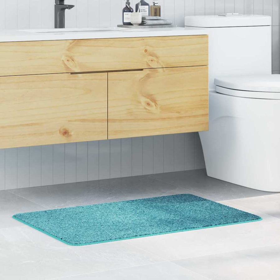 Antislip Badmat Turquoise 60 x 90 cm PP