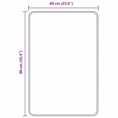 Antislip Badmat Paars 60 x 90 cm PP