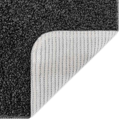 Antislip Badmat Donkergrijs 70 x 120 cm PP