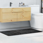 Badmat antislip 70x120 cm donkergrijs