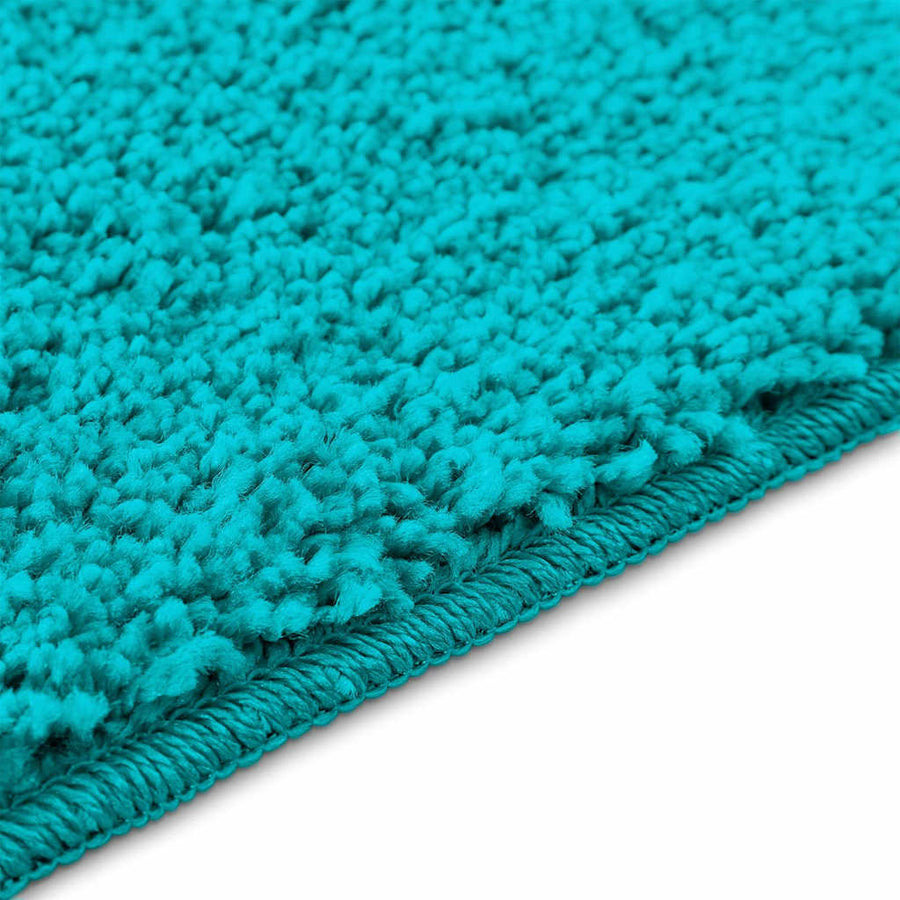 Antislip Badmat Turquoise 70 x 120 cm PP
