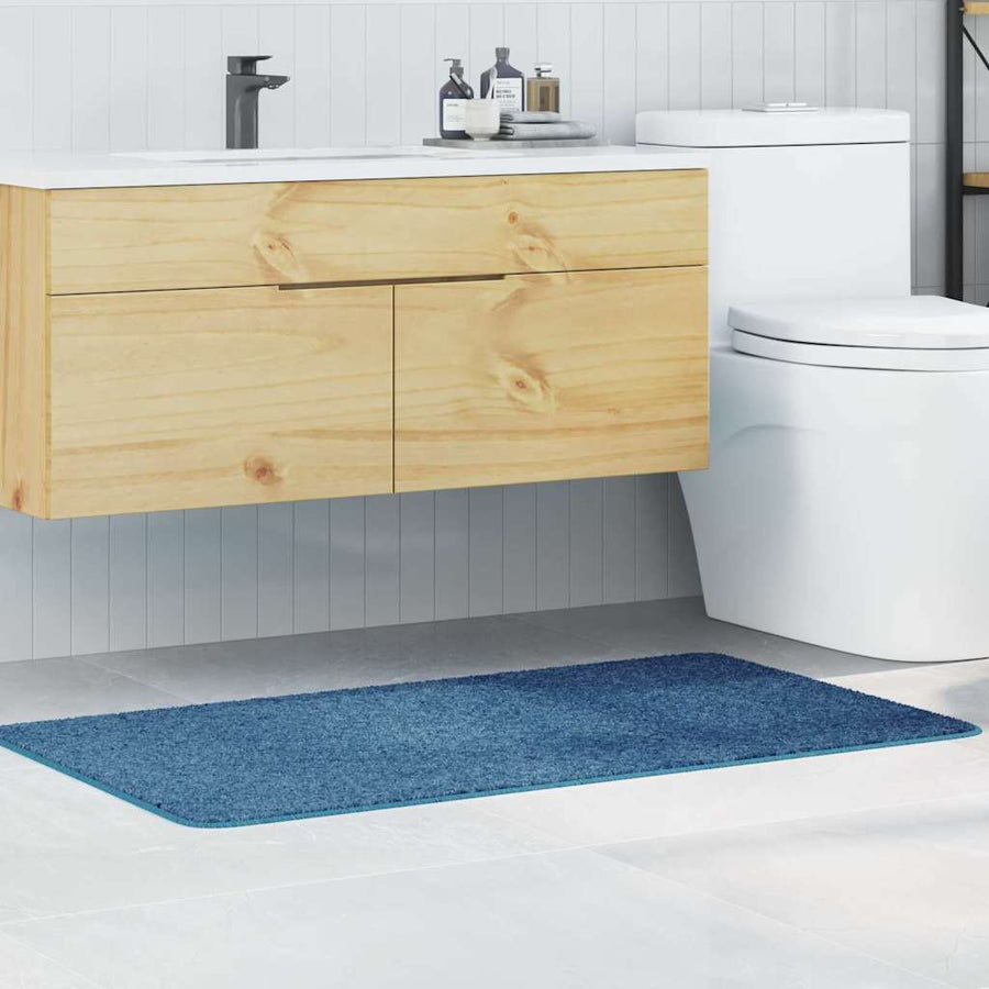 Antislip Badmat Blauw 70 x 120 cm PP