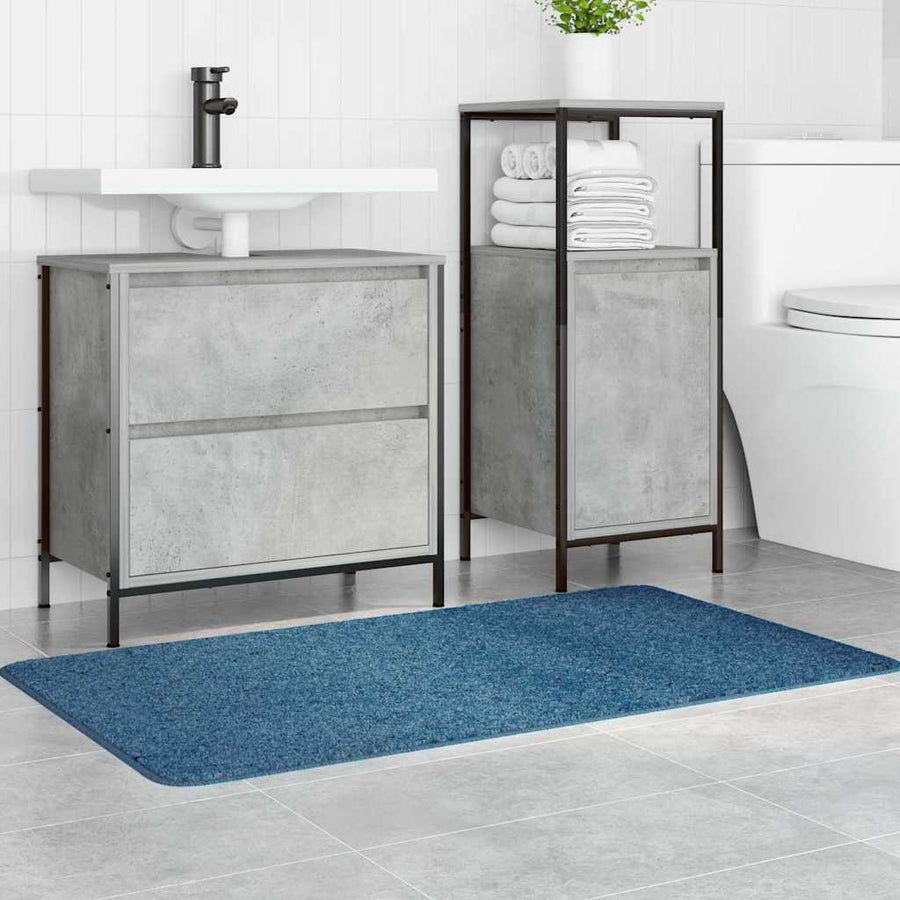 Antislip Badmat Blauw 70 x 120 cm PP