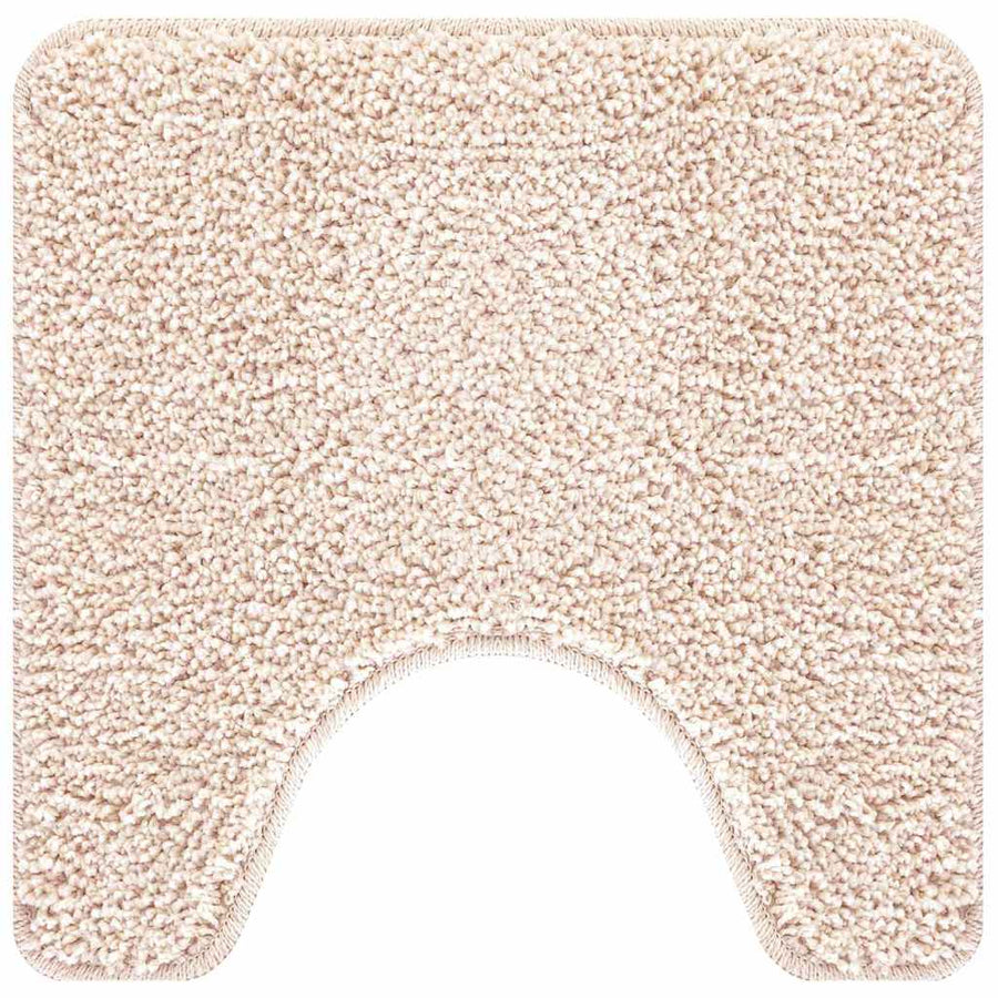 Antislip Badmat Set 2 pcs Crème PP