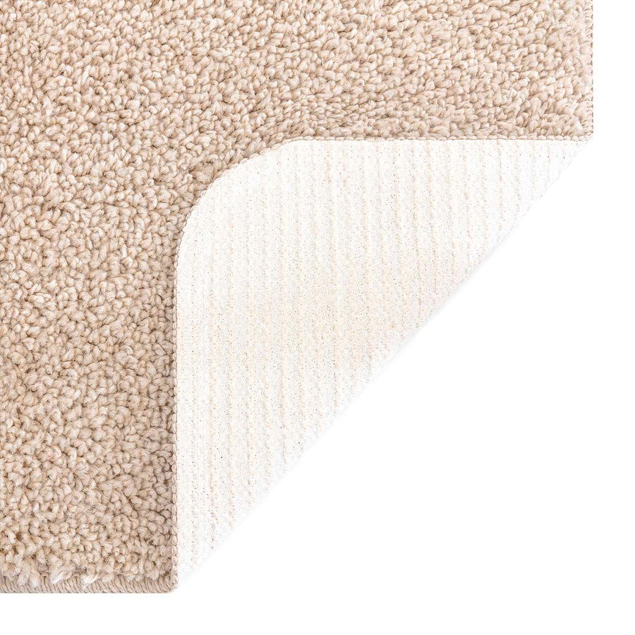 Antislip Badmat Set 3 pcs Crème PP