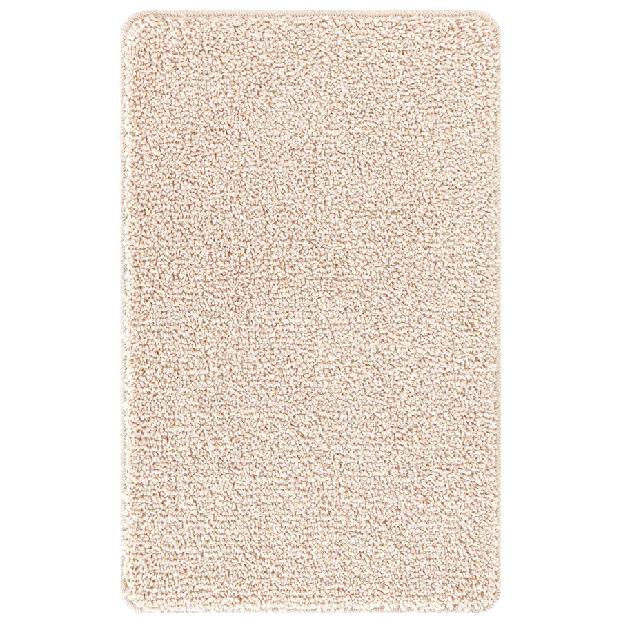 Antislip Badmat Set 3 pcs Crème PP