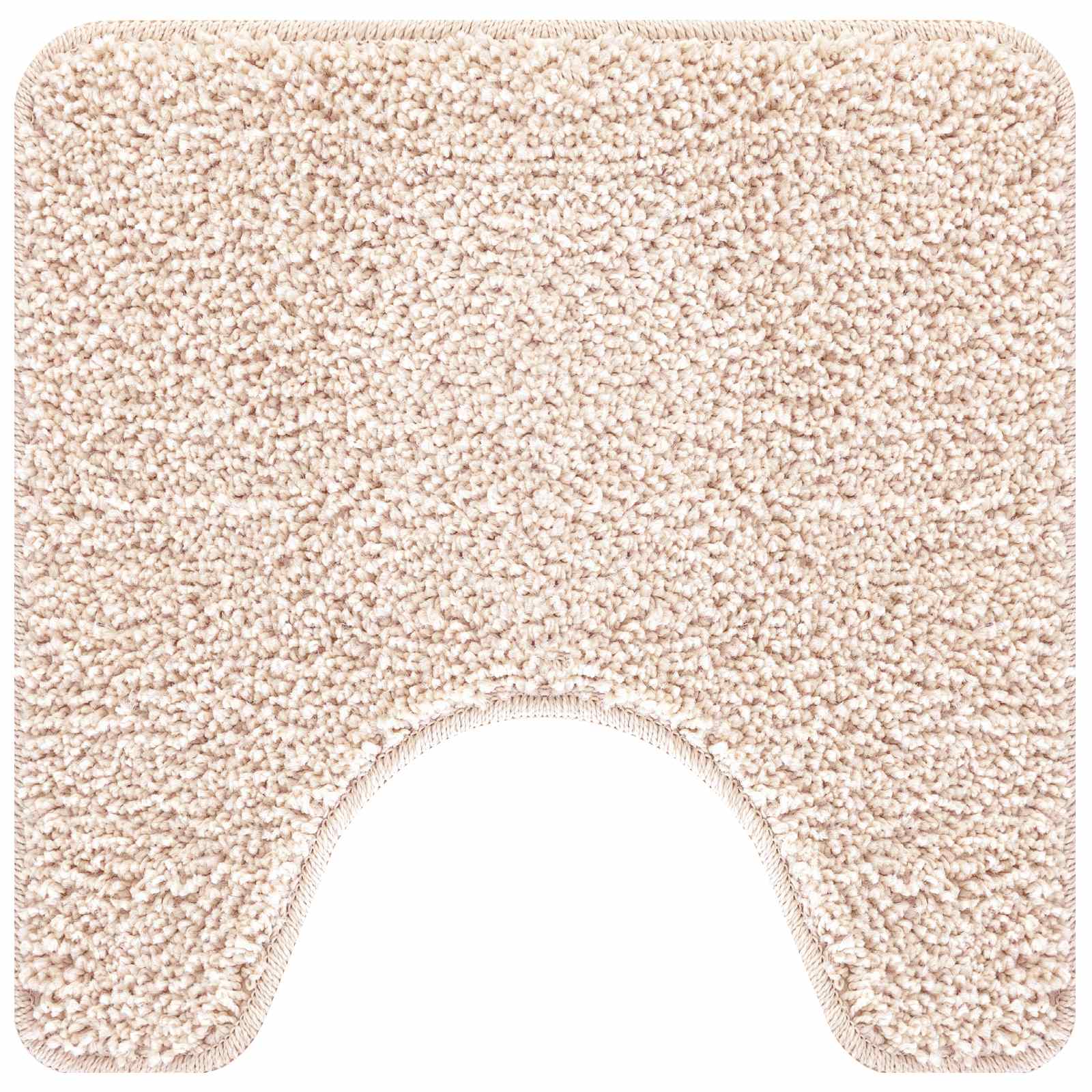Antislip Badmat Set 3 pcs Crème PP