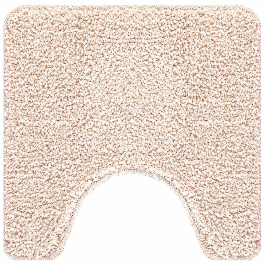 Antislip Badmat Set 3 pcs Crème PP