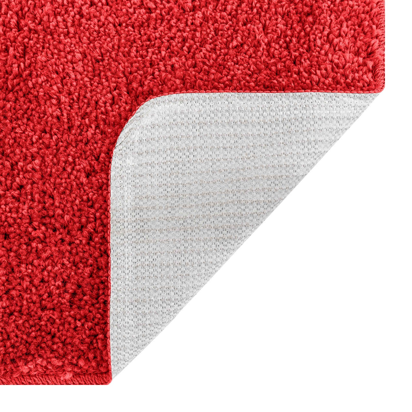 Antislip Badmat Set 3 pcs Rood PP