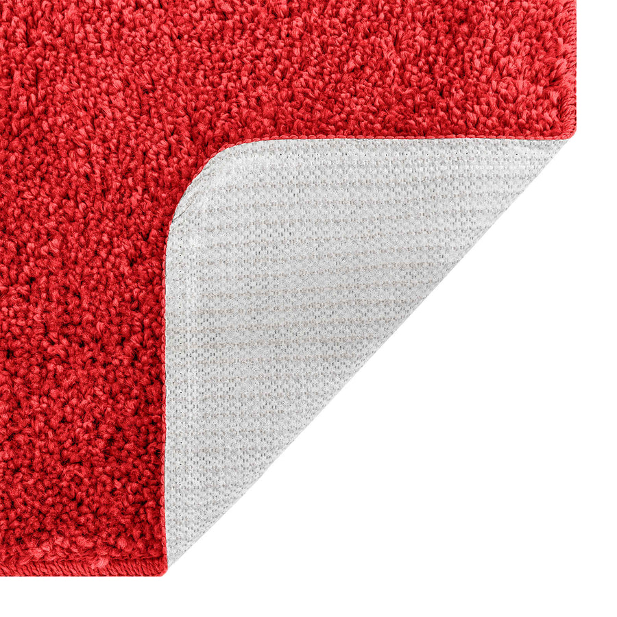 Antislip Badmat Set 3 pcs Rood PP