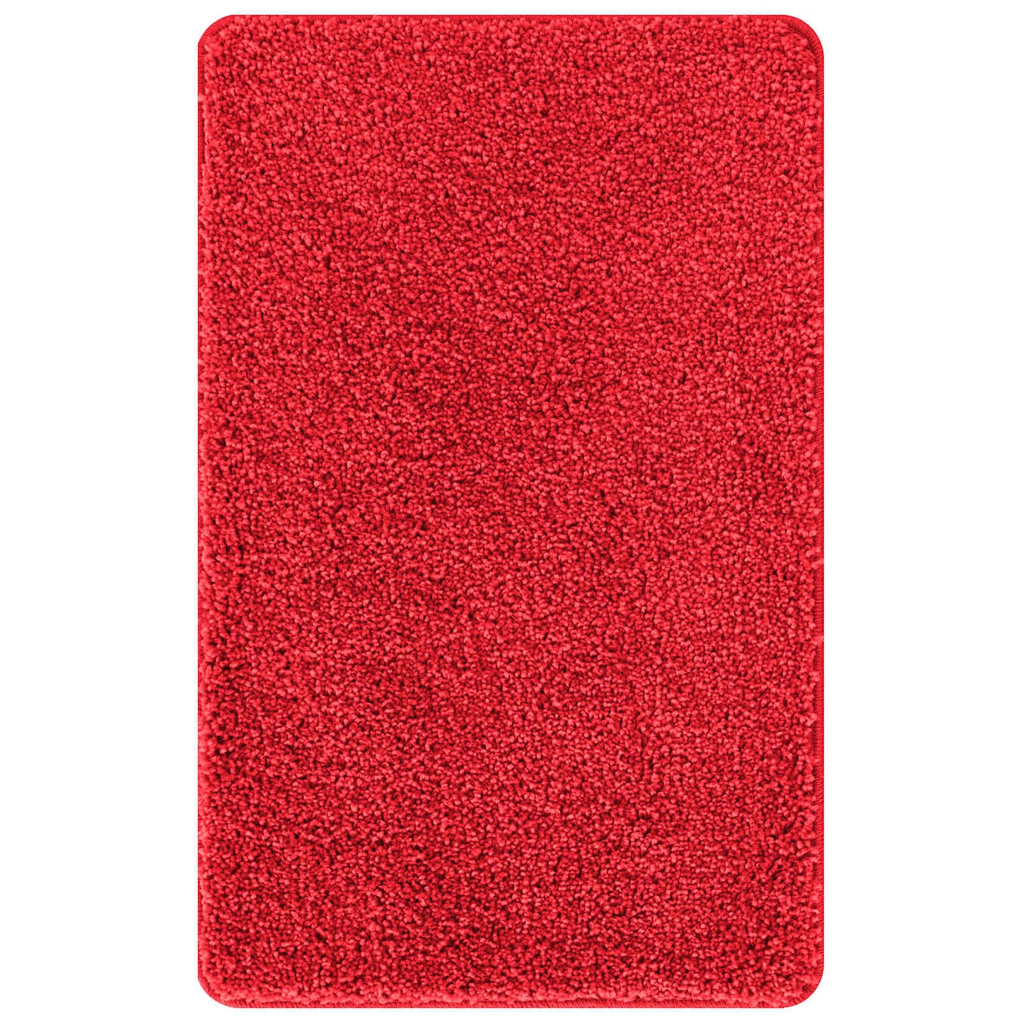 Antislip Badmat Set 3 pcs Rood PP