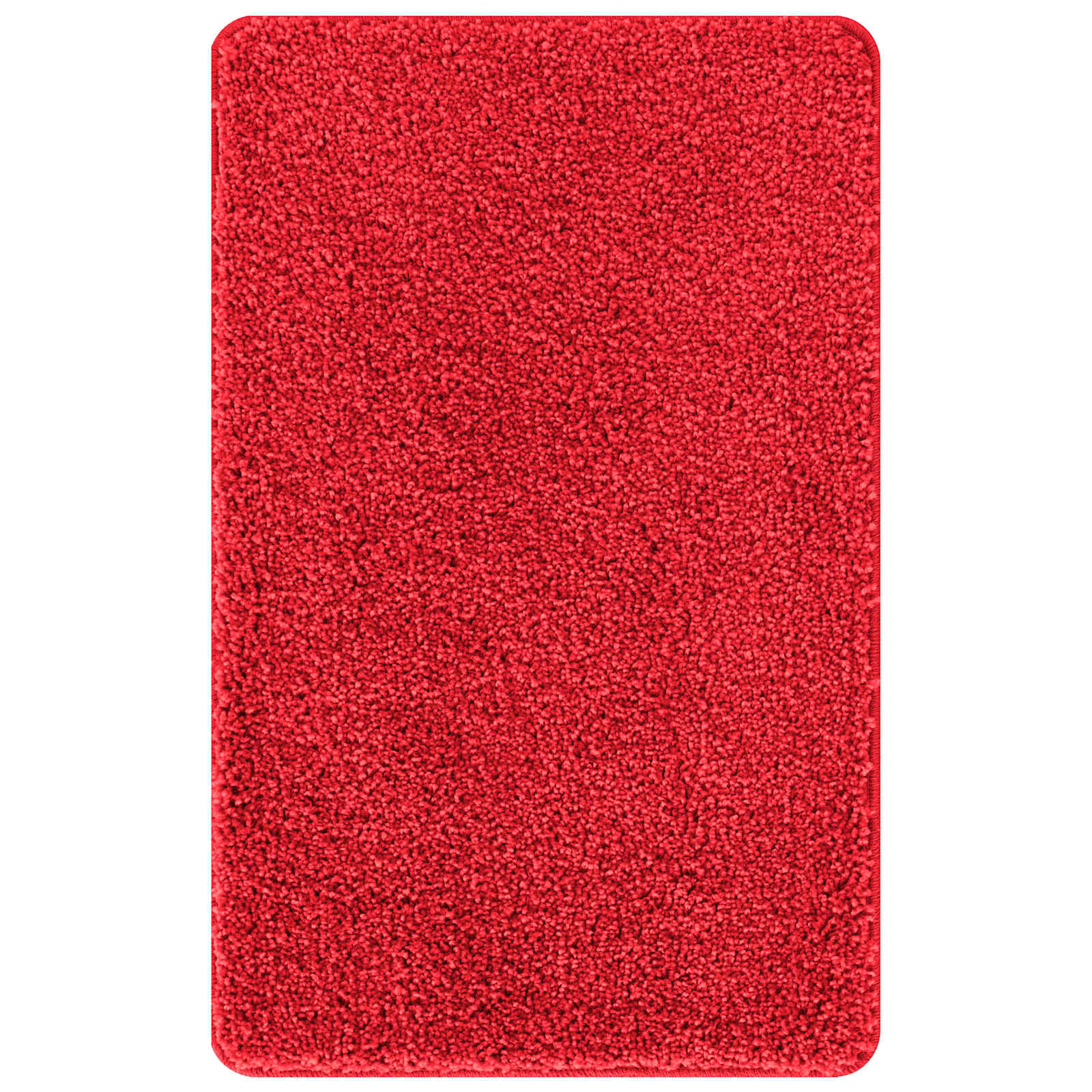 Antislip Badmat Set 3 pcs Rood PP