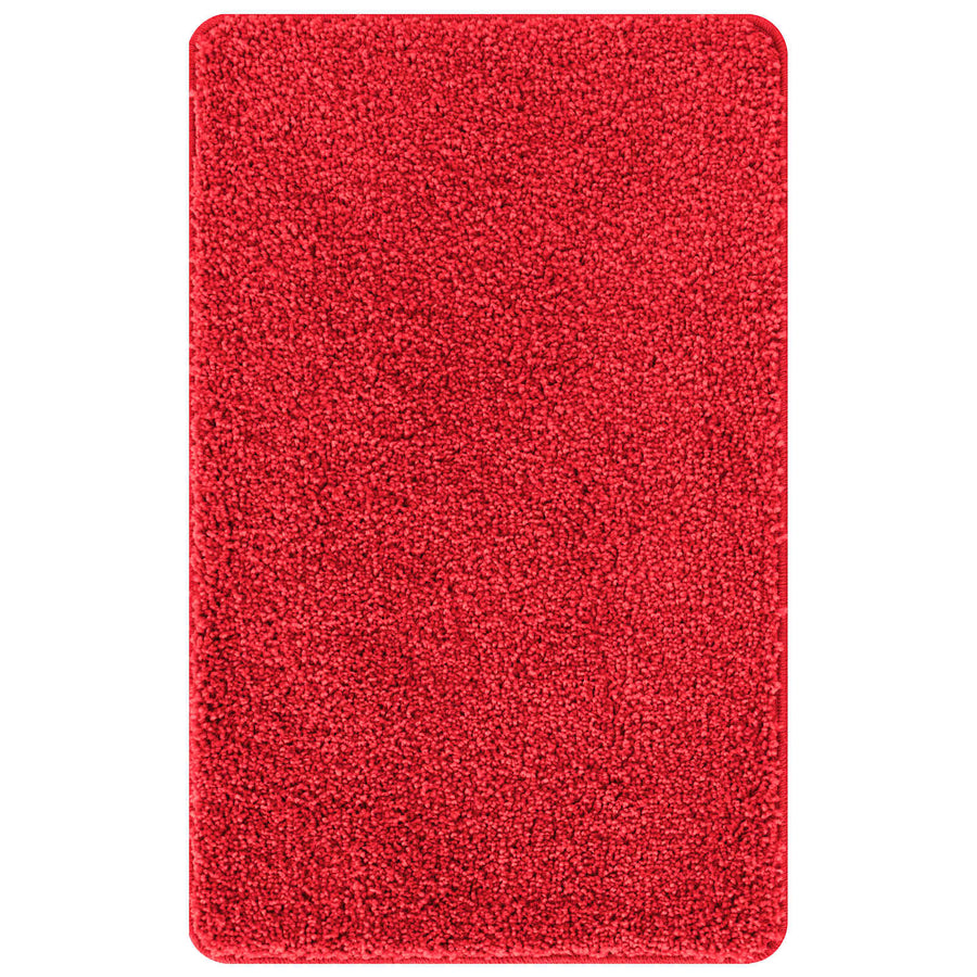 Antislip Badmat Set 3 pcs Rood PP