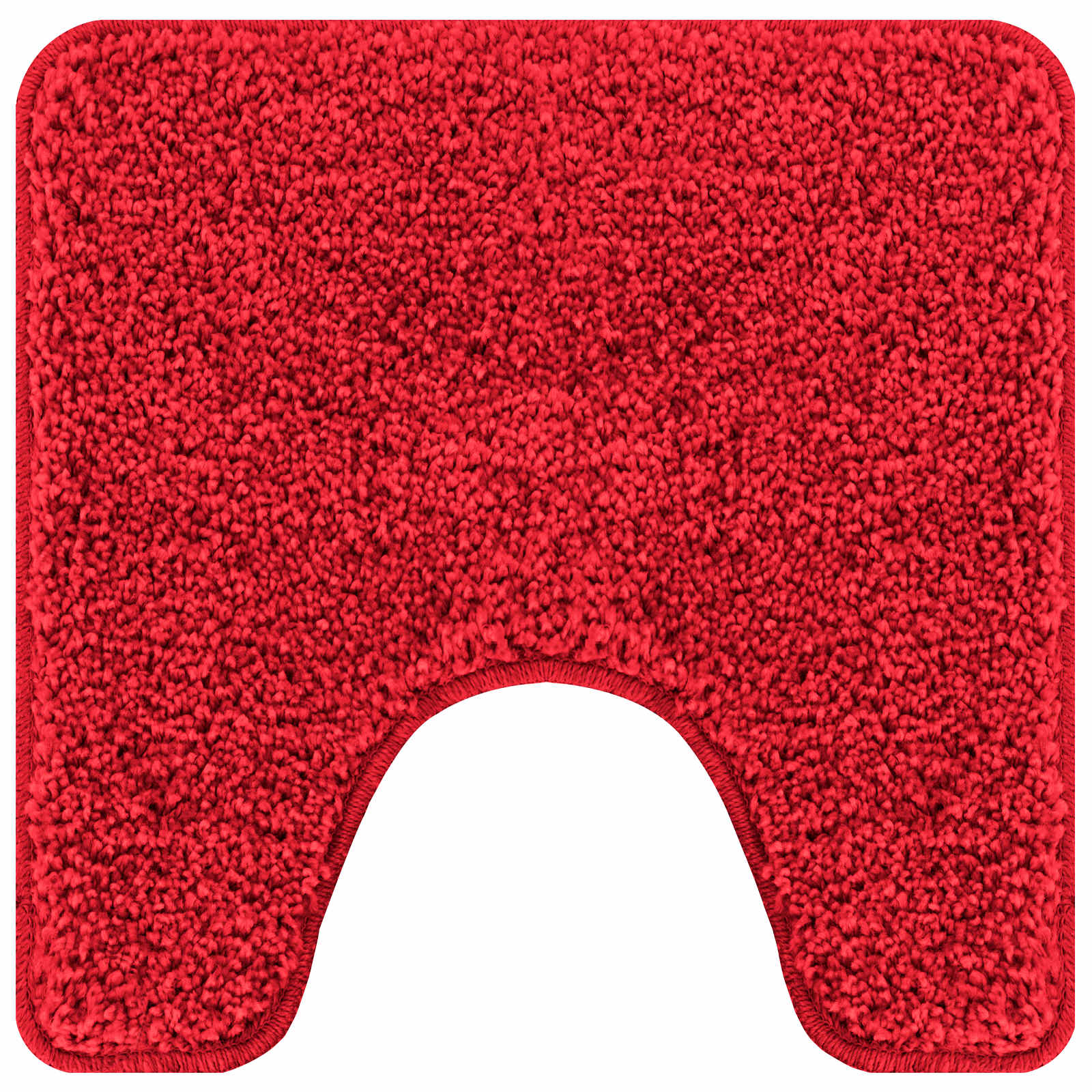 Antislip Badmat Set 3 pcs Rood PP