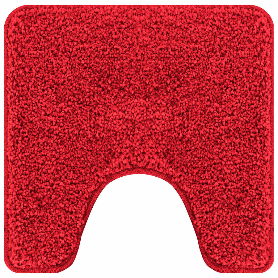 Antislip Badmat Set 3 pcs Rood PP